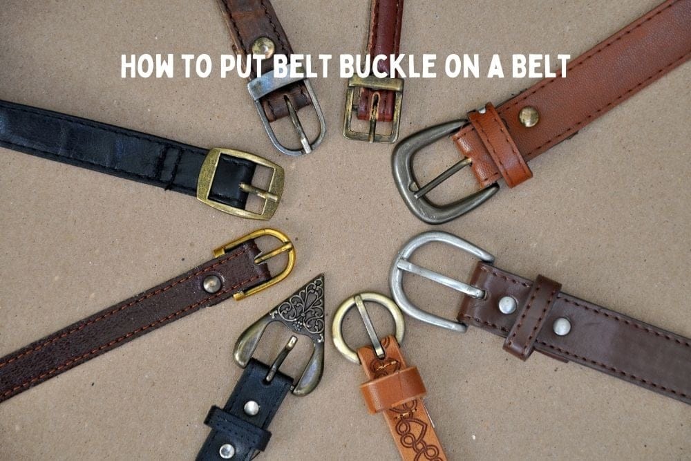 How to use a belt clearance