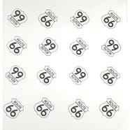 Route 66 White Printed Cotton Bandanas-1