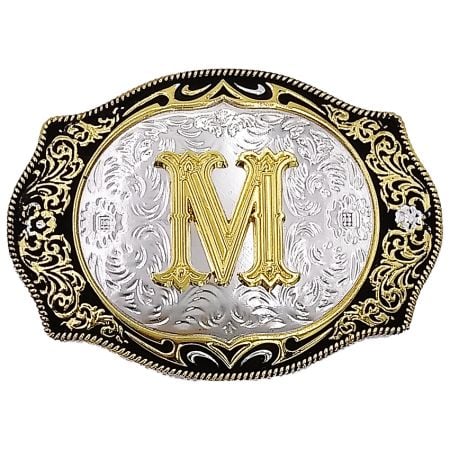 Initials Belt Buckles 