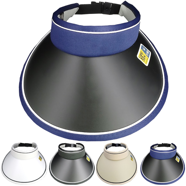 Wide Brim Adjustable and Foldable Visor Hats