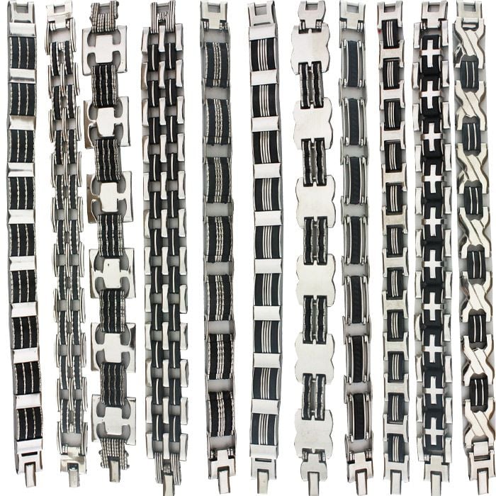 Stainless Steel BRACELET (Display Not Included) | 24 PCS