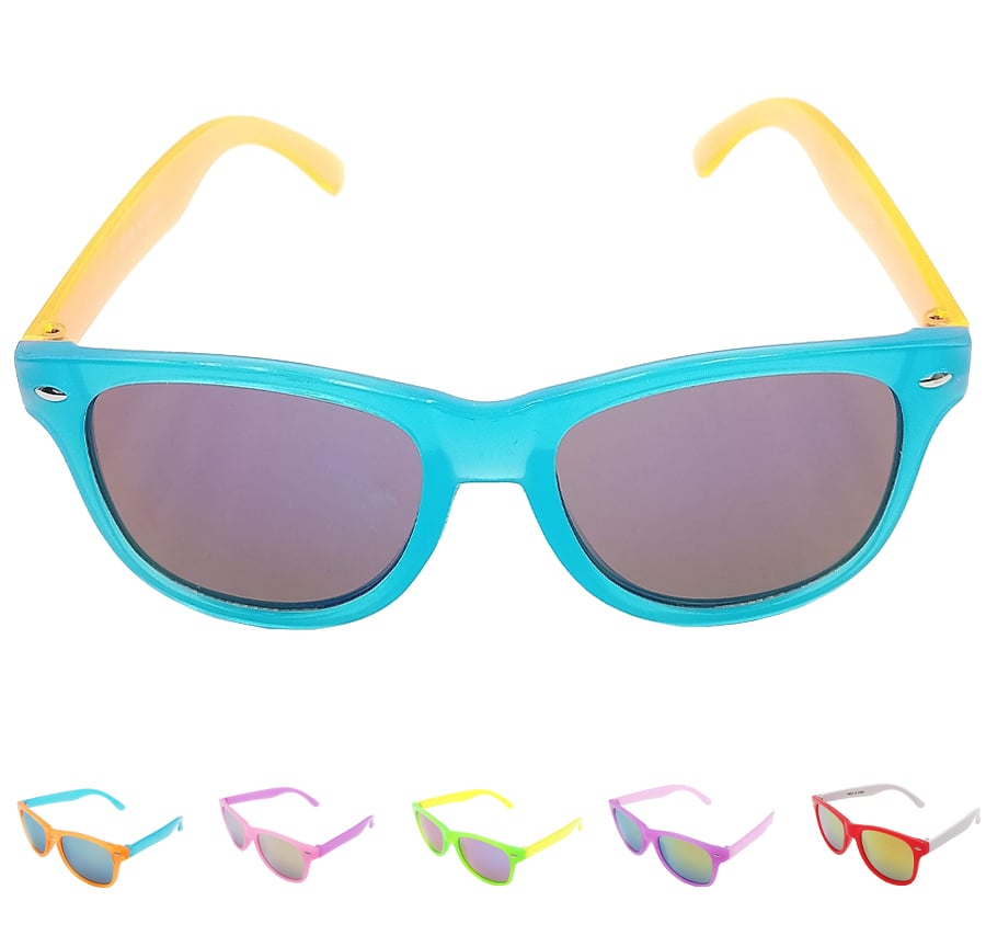 Classy Wayfarer Neon Kid SUNGLASSES