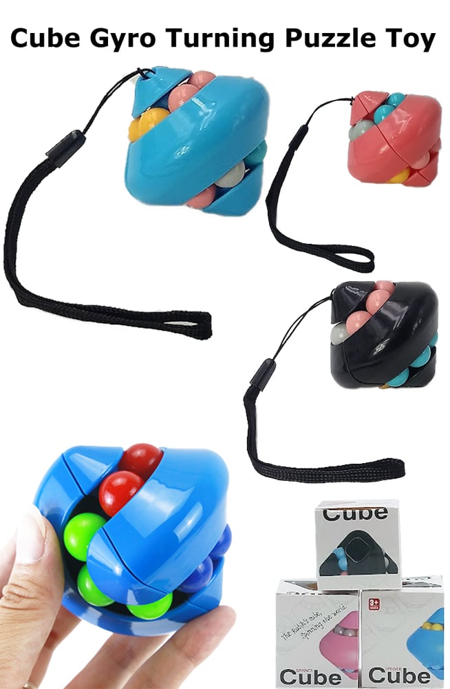 Cube Gyro Turning PUZZLE Toy