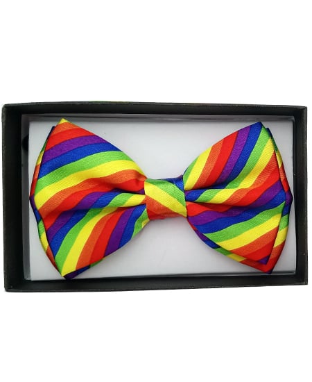 Colorful RAINBOW Kids Bowtie