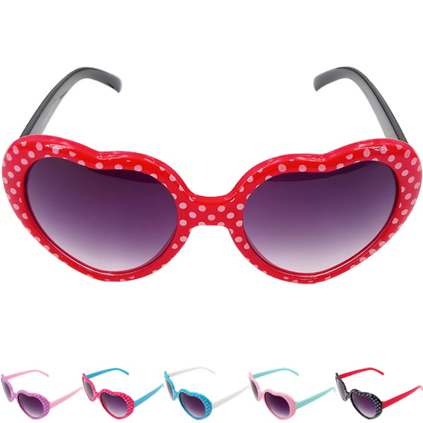 Heat Shape Sunglasses for Girls - Mix Colors