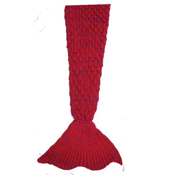 Red Color Mermaid BLANKET