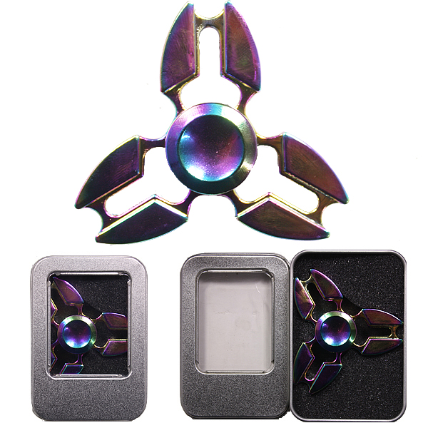 Solid Metal Spinner with Box