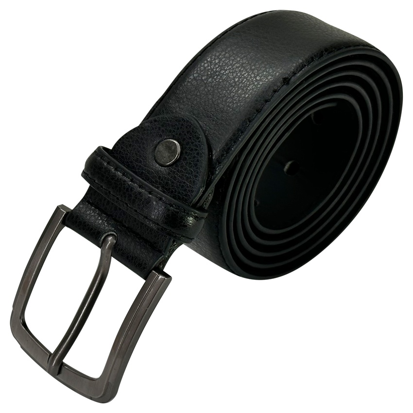 Men Belt Classic Plain Black Mixed sizes
