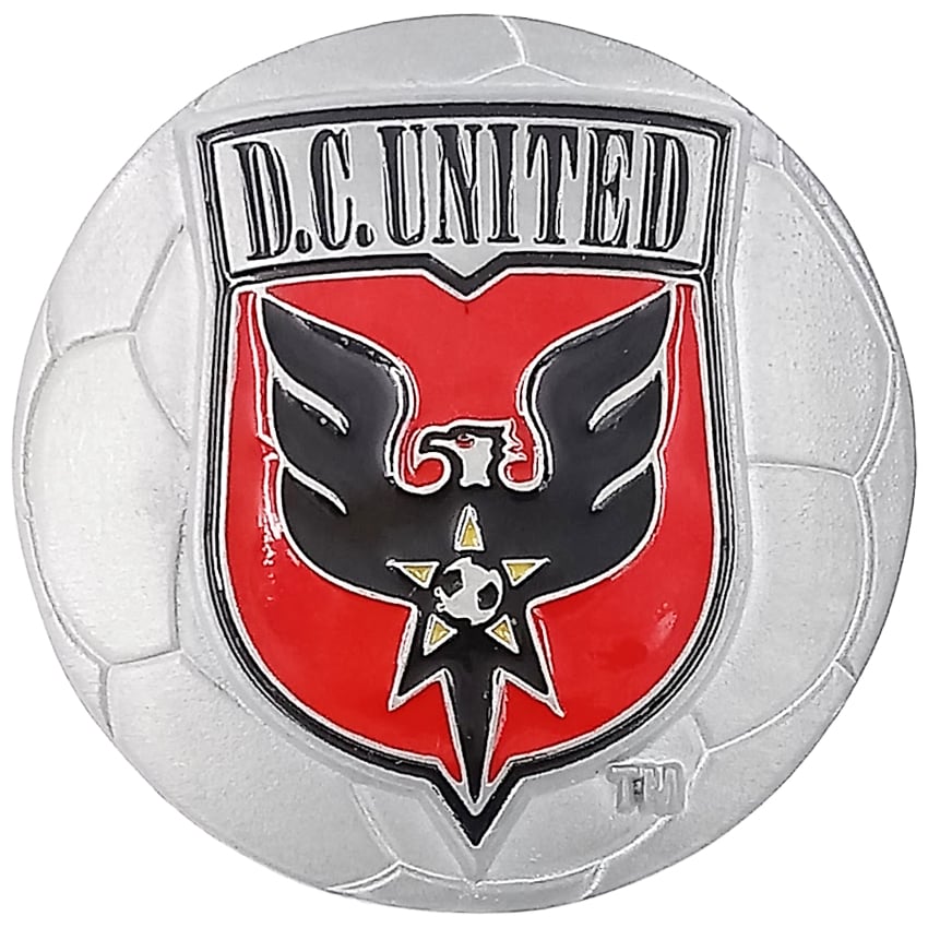 DC United Soccer BELT Buckle