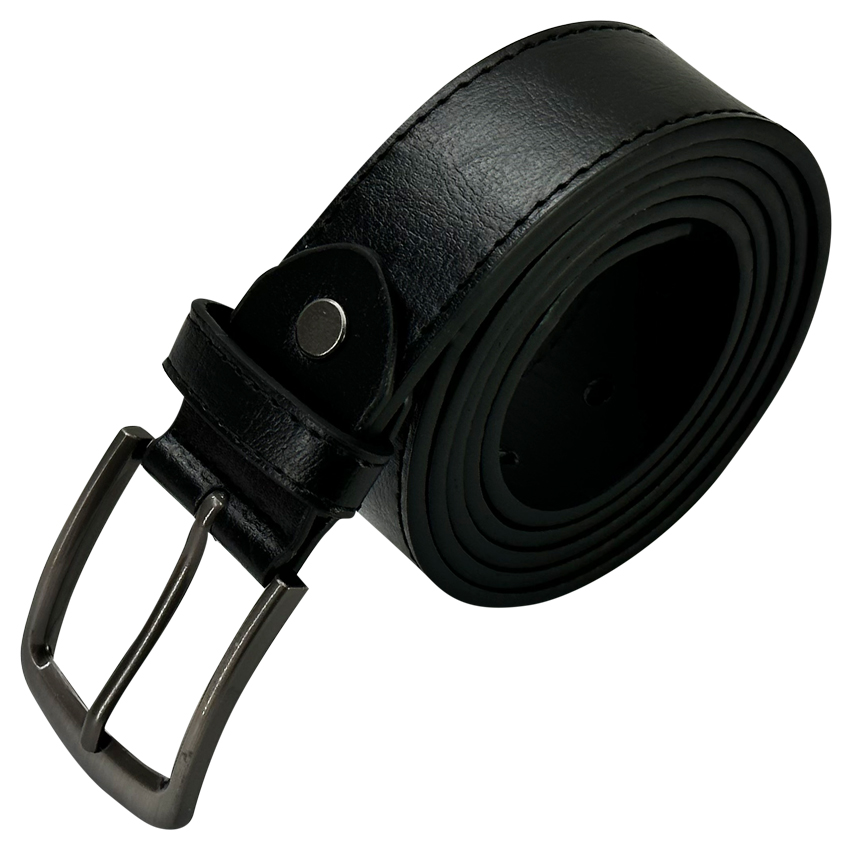 LEATHER Belt for Men Quality Onyx Black Mixed sizes