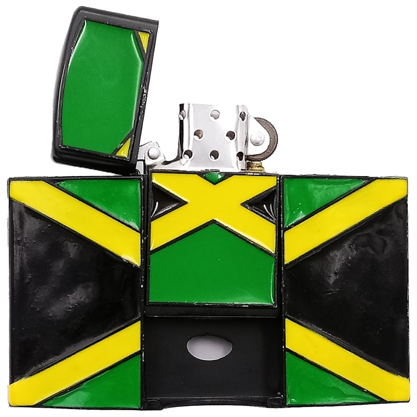 Jamaican LIGHTER Belt Buckle