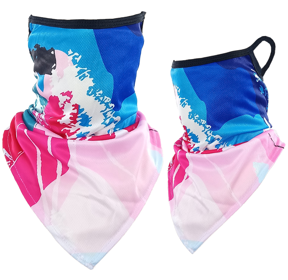 Neck Gaiters - Print Design Triangle Face Shields