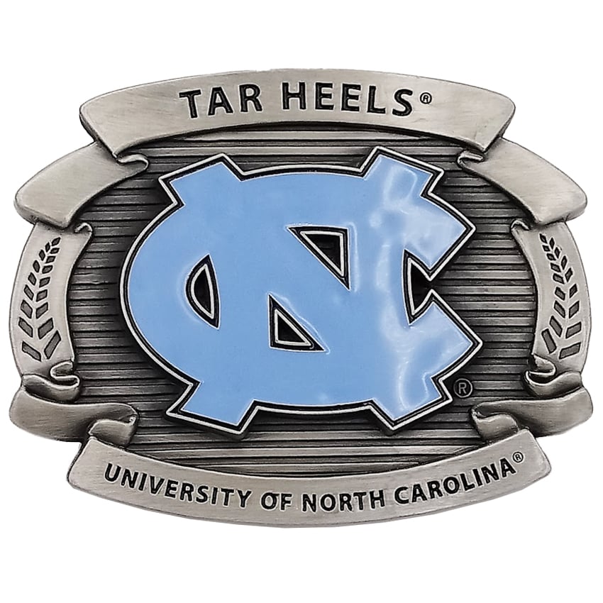 University of North Carolina Belt Buckle