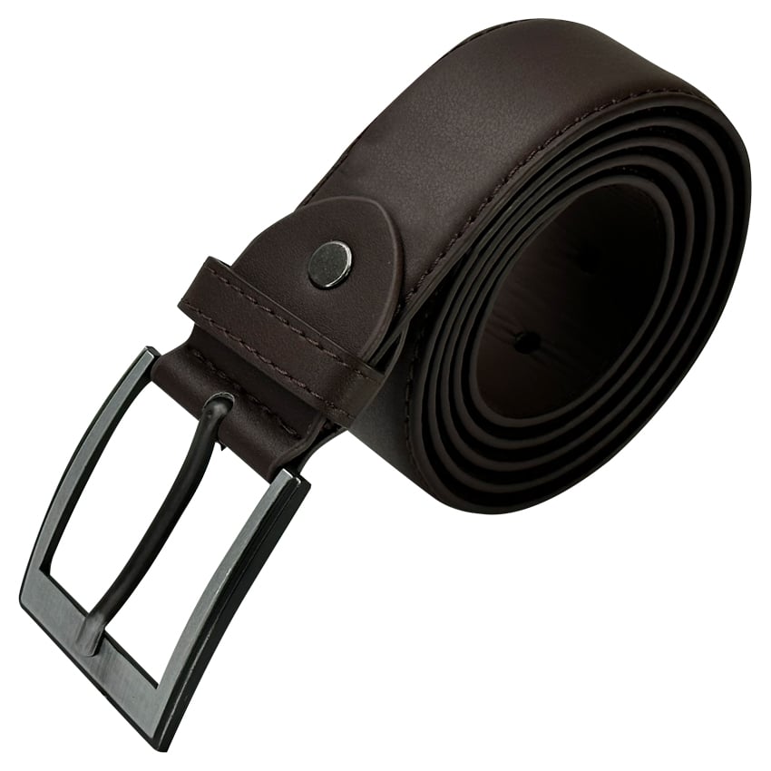 Belts for Men Classic Chocolate Brown LEATHER Mixed sizes