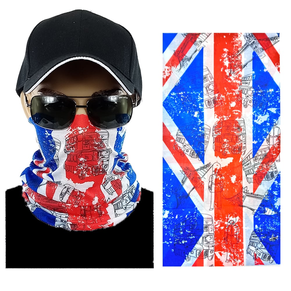 UK FLAG Seamless Tube Bandanas