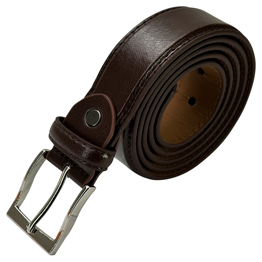 Leather BELTS for Men Classic Walnut Brown Mixed sizes