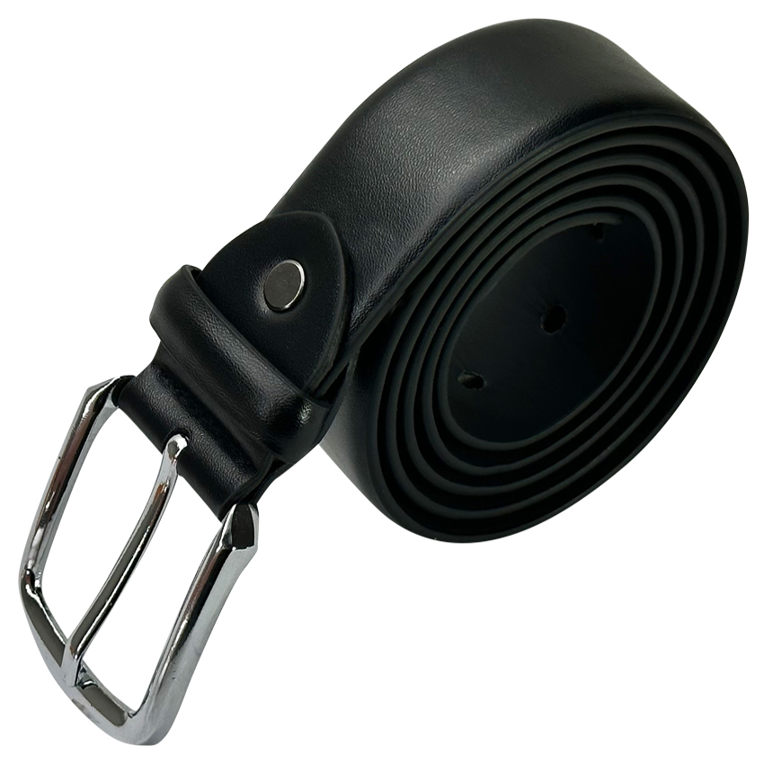 Mens Leather BELTS Classic Carbon Black Mixed sizes