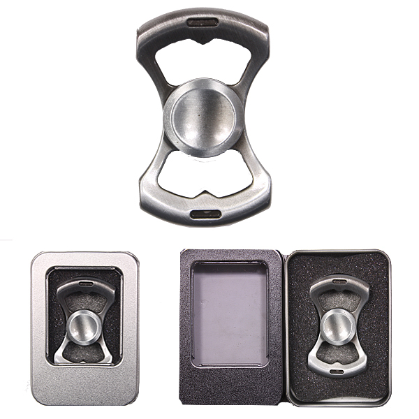 Metal Grey Spinner with Box