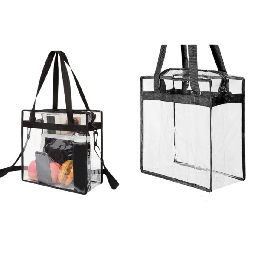 Clear Tote Bags - Transparent HANDBAGS