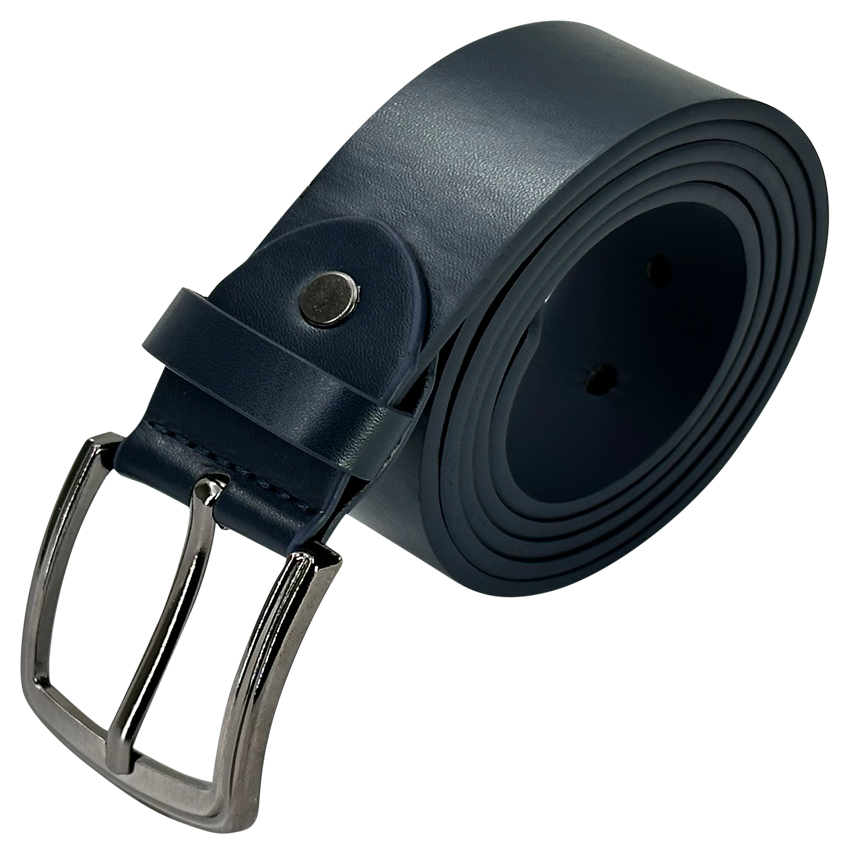 Belts for Men Classic Navy Blue LEATHER Mixed sizes