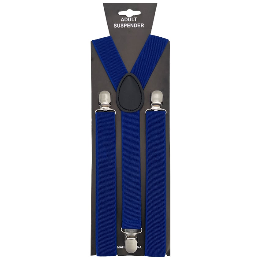 Royal Blue Adult Suspender