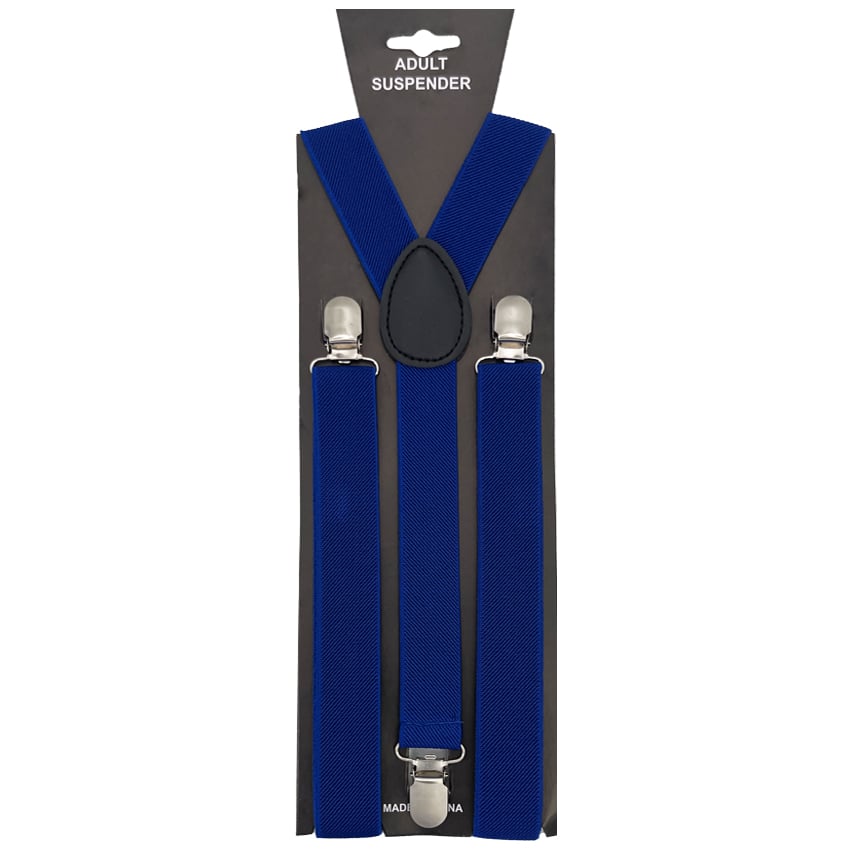 Royal Blue Adult SUSPENDER