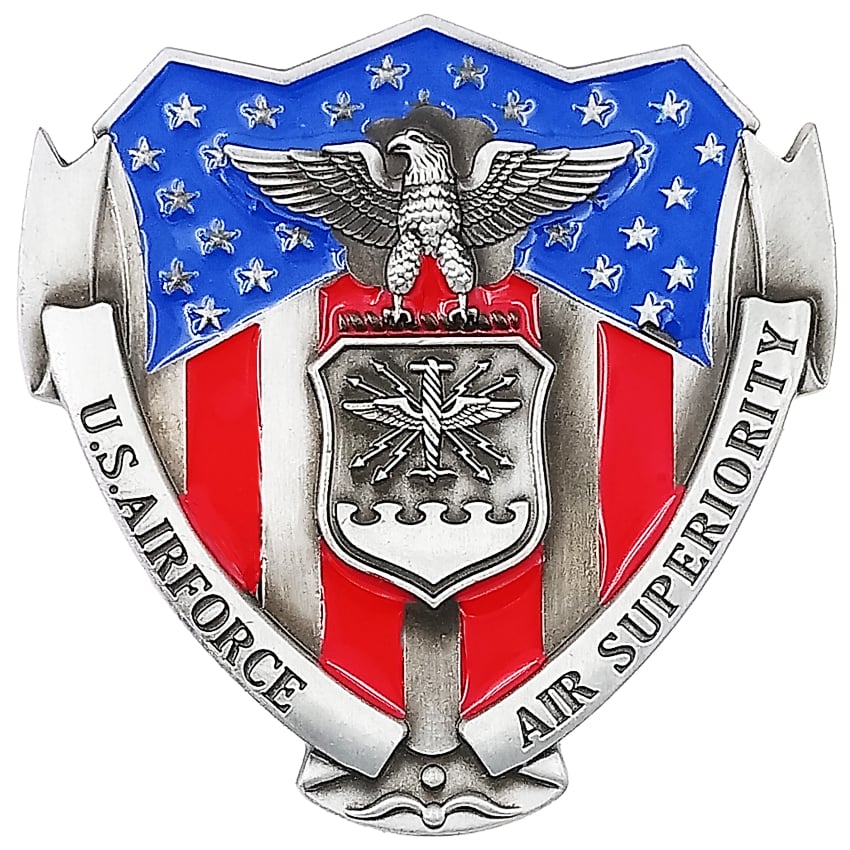 AIR Force Belt Buckle - Patriotic Symbols
