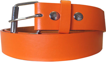 BELTs for Women and Men Plain Orange Adjustable strap Mixed sizes