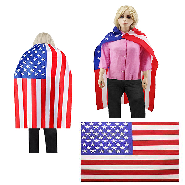 Wearable American FLAG Cape