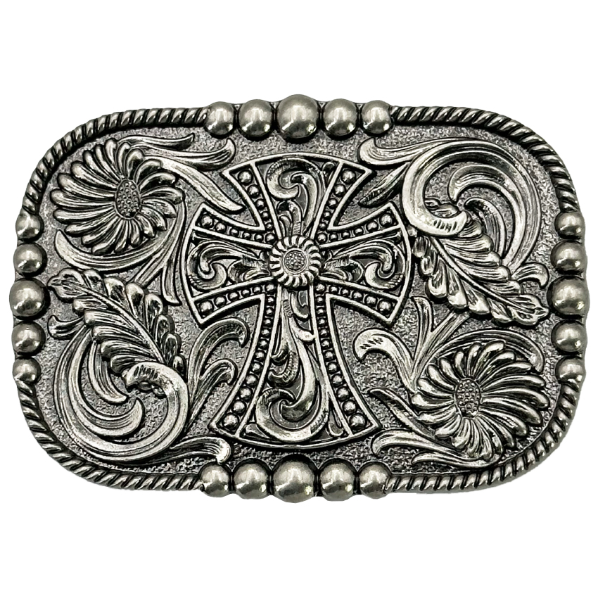 Big Cross VINTAGE Belt Buckle