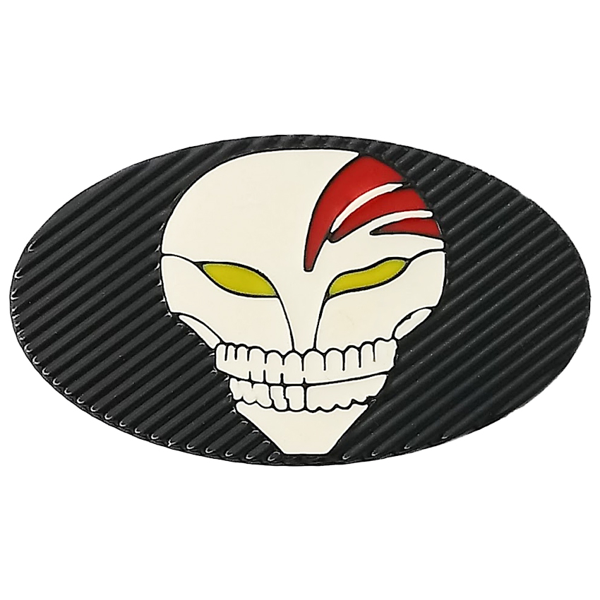 Black & White SKULL Belt Buckle