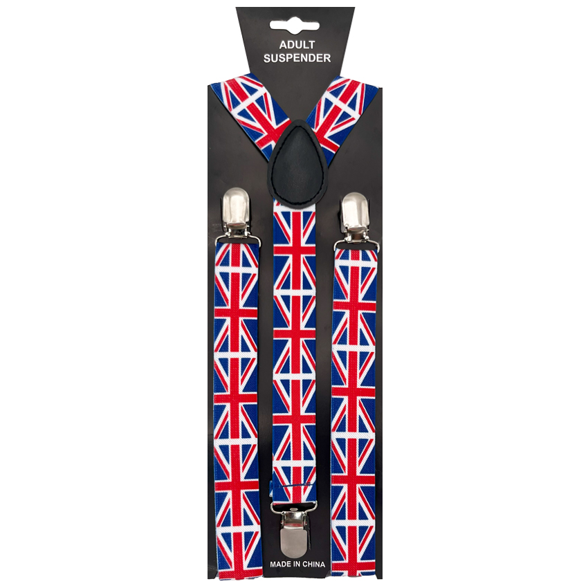 British Flag SUSPENDER