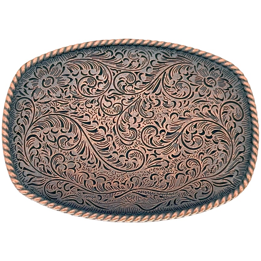 Brown WESTERN Belt Buckle