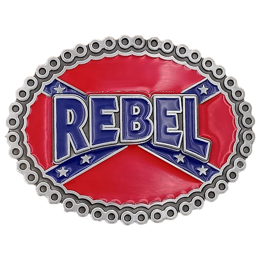 Confederation Rebel Flag BELT BUCKLE