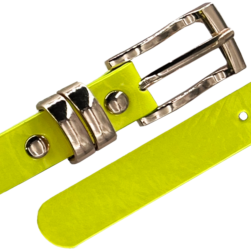 Belts for Women Plain Yellow