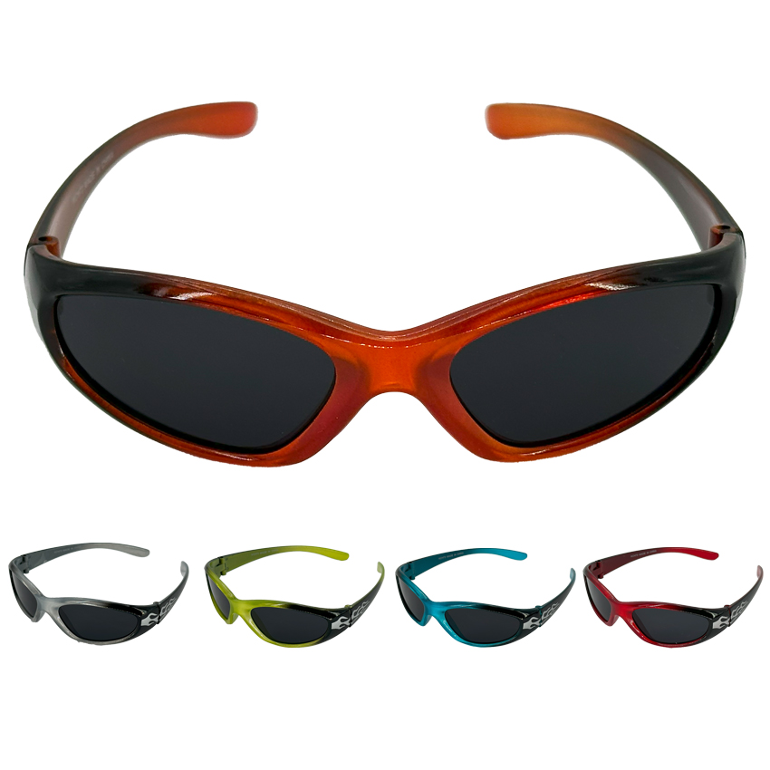 Colorful Fire SUNGLASSES for Kids - Assorted Colors UV 400