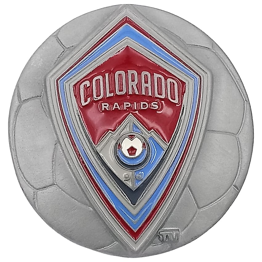 Colorado Rapids SOCCER Belt Buckle