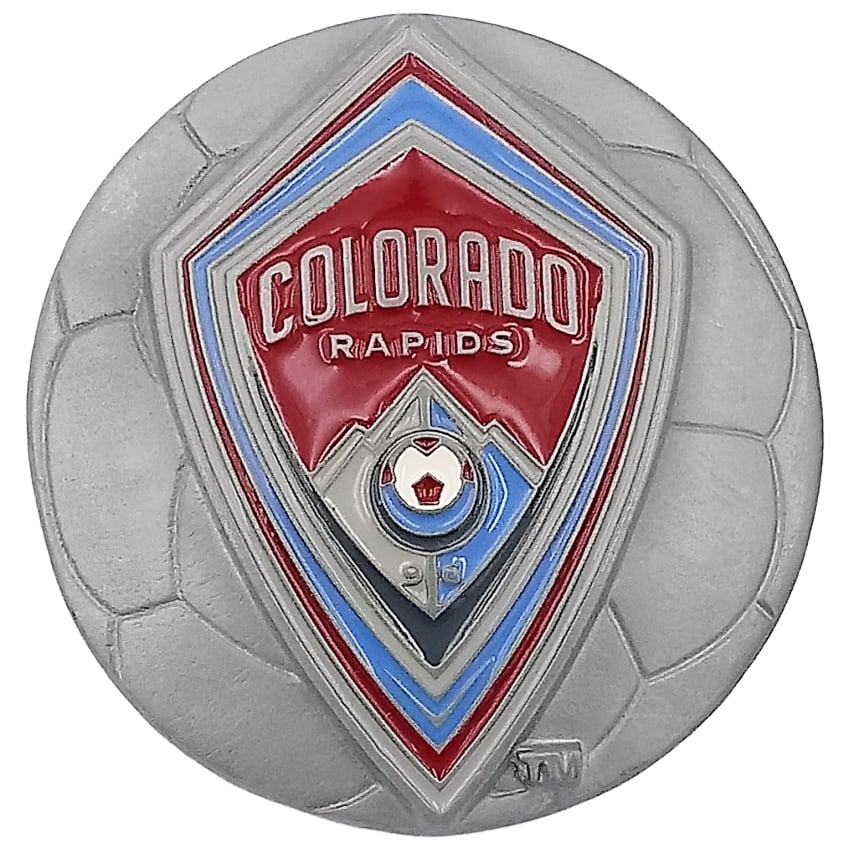 Colorado Rapids SOCCER Belt Buckle