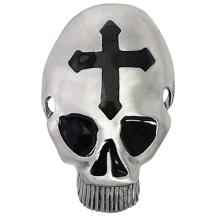 Cross Skull BELT BUCKLE