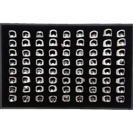 Assorted Stainless Steal Rings in Bulk-1