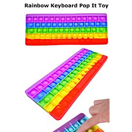 Wholesale Rainbow Keyboard Pop It-1