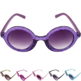 Buy Bulk Silvery Kid Sunglasses Mix Colors-1