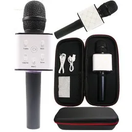 Phone Accessory Karaoke Microphone Black White Wholesale Price-1