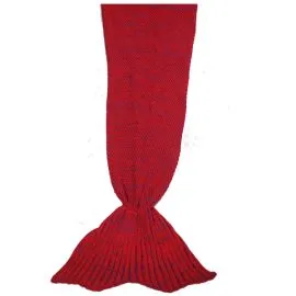 Wholesale Red Mermaid Blanket-1