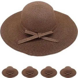 Bulk Floppy Wide Brim Women's Summer Beach Hats-1