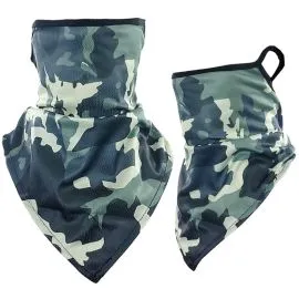 Camouflage Print Triangle Face Shields Wholesale-2