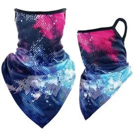 Print Pattern Triangle Face Shields Wholesale-2