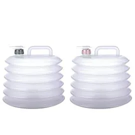 Accordion Canister 10 lt Transparent