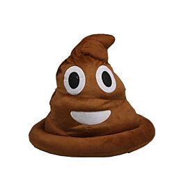 Brown Poop Emoji Hat