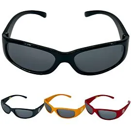 colorful cross emblem stylish sunglasses for children